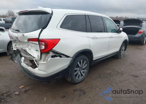 2019 Honda Pilot Ex-L z USA, uszkodzony, nr VIN 5FNYF6H54KB076264